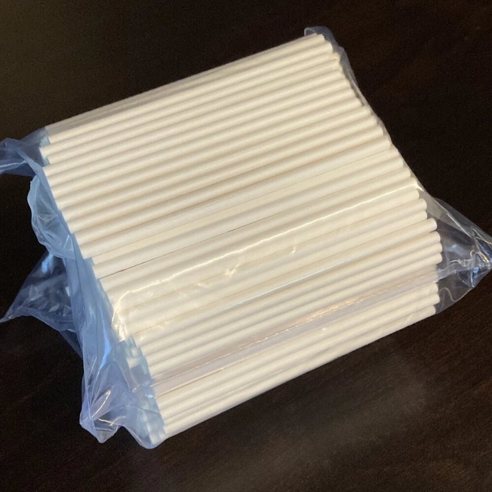 Paper Lollipop Stick 4" x 5/32" - 500/Pack